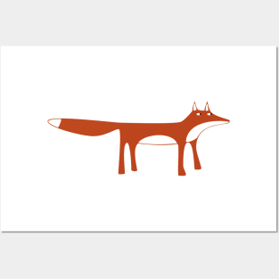 Wild Red Fox Posters and Art